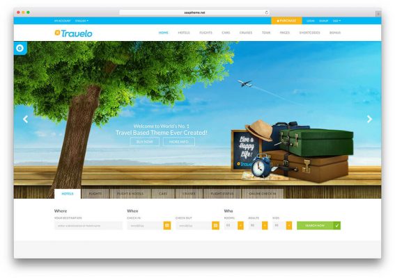 15 mẫu thiết kế website du lịch đẹp