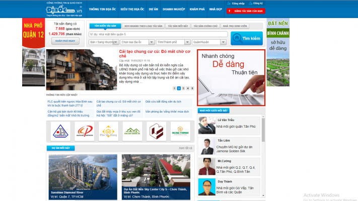 Địa ốc online