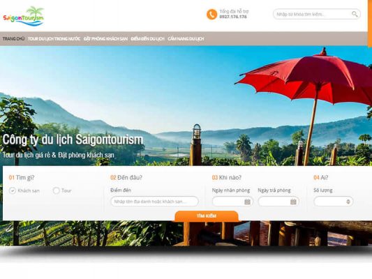 Tìm hiểu phân loại Website du lịch