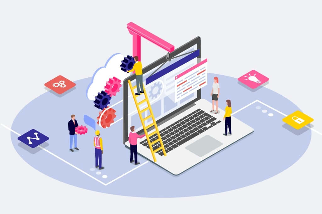 Thiết kế lại danh mục chính và cấu trúc của trang Web